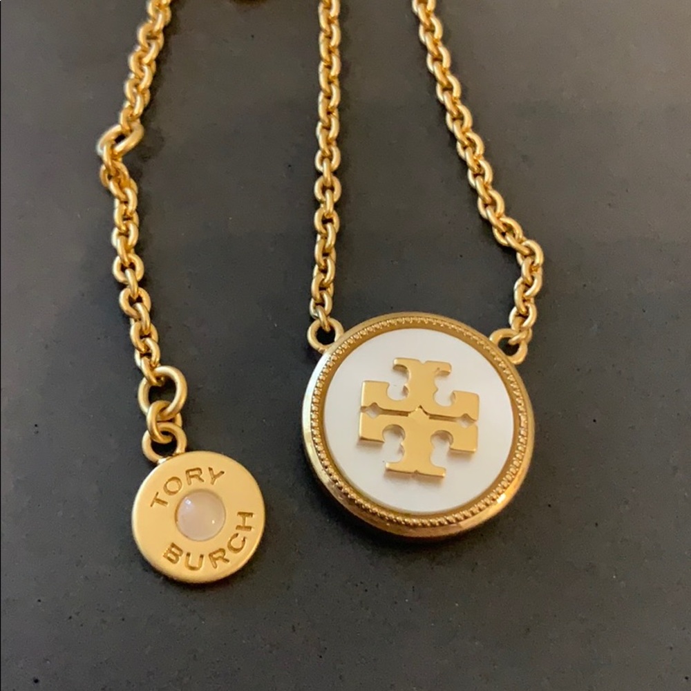 Tory Burch Kira Mother of Pearl Necklace